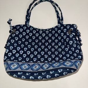 Vera Bradley, small blue approx 9x8x4 bag.